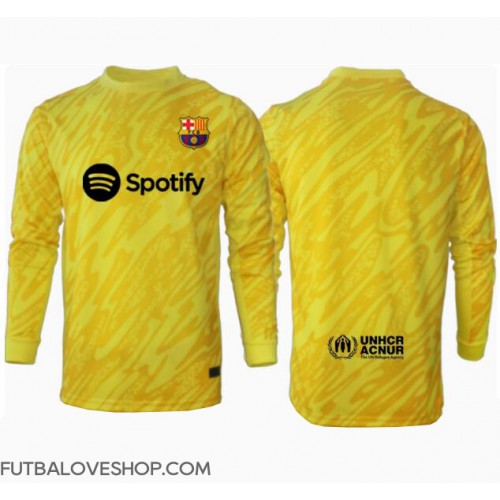 Dres Barcelona Brankarsky Domáci 2024-25 Dlhy Rukáv